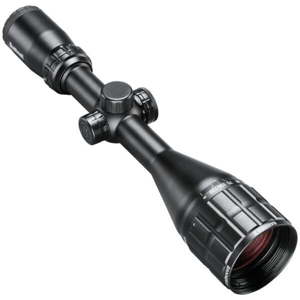 Bushnell Banner 2 Rifle Scope 6-18x50 1" SFP DOA Quick Ballistic Illum. Black with Rings - Precision Shot Firearms