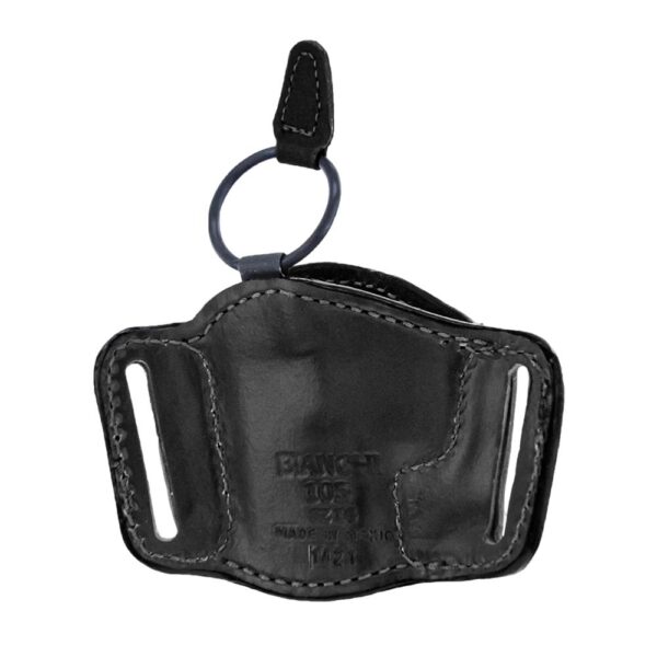 Bianchi 105 Minimalist Belt Slide Holster for S&W 36/38/40 J Frame 2" Black RH - Precision Shot Firearms