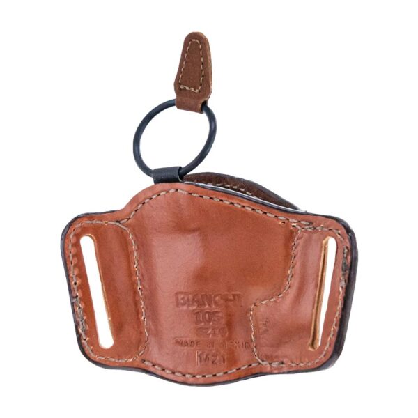 Bianchi 105 Minimalist Belt Slide Holster for Glock 17/19/20/21 Tan LH - Precision Shot Firearms