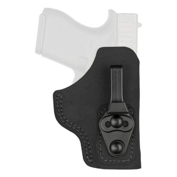 Bianchi #6T Waistband Tuckable Holster Black LH Size 15 for Glock 43 Shield LC9/LC9S - Precision Shot Firearms