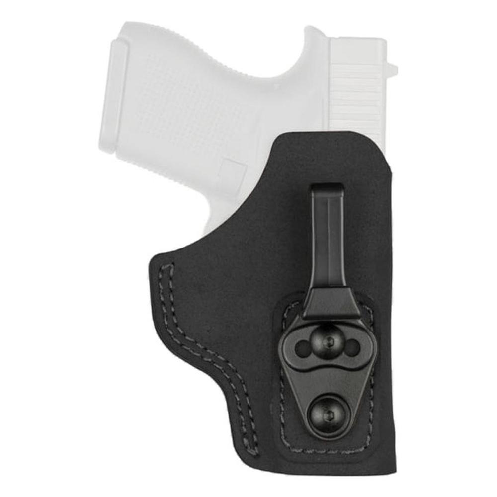 Bianchi #6T Waistband Tuckable Holster Black LH Size 15 for Glock 43 Shield LC9/LC9S - Precision Shot Firearms