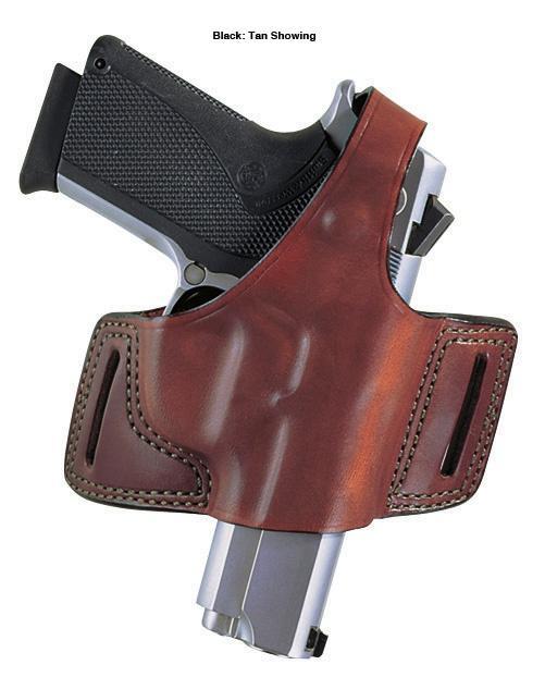 Bianchi Model 5 Black Widow S&W 411 909 910 Right Hand Plain Black - Precision Shot Firearms