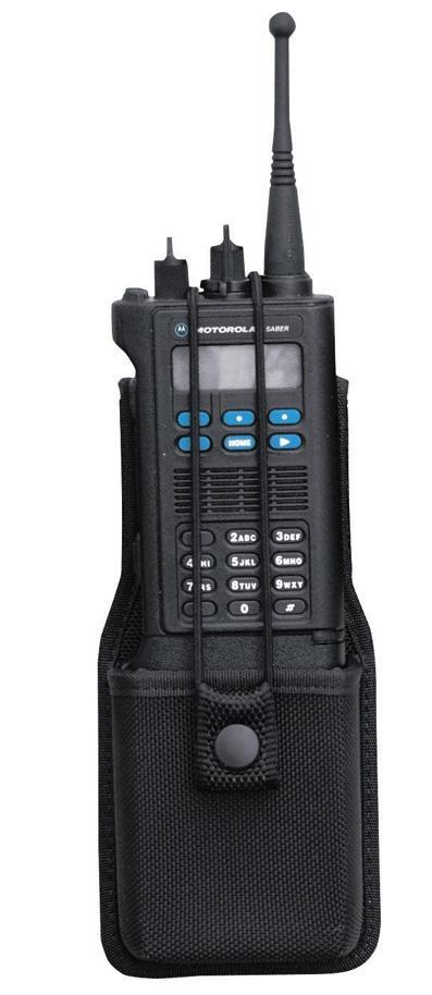 Bianchi Model 7314 AccuMold Universal Radio Holder Black - Precision Shot Firearms
