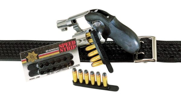 Bianchi Model 585 Speed Strips .44/.45 Caliber Black - Precision Shot Firearms