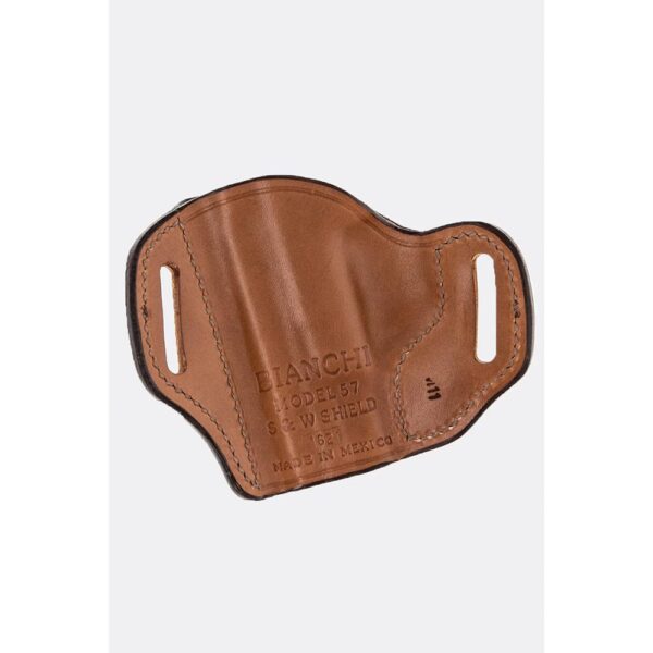 Bianchi Remedy 57 Belt Slide Holster for Colt Gov't 1911 Plain Tan RH - Precision Shot Firearms