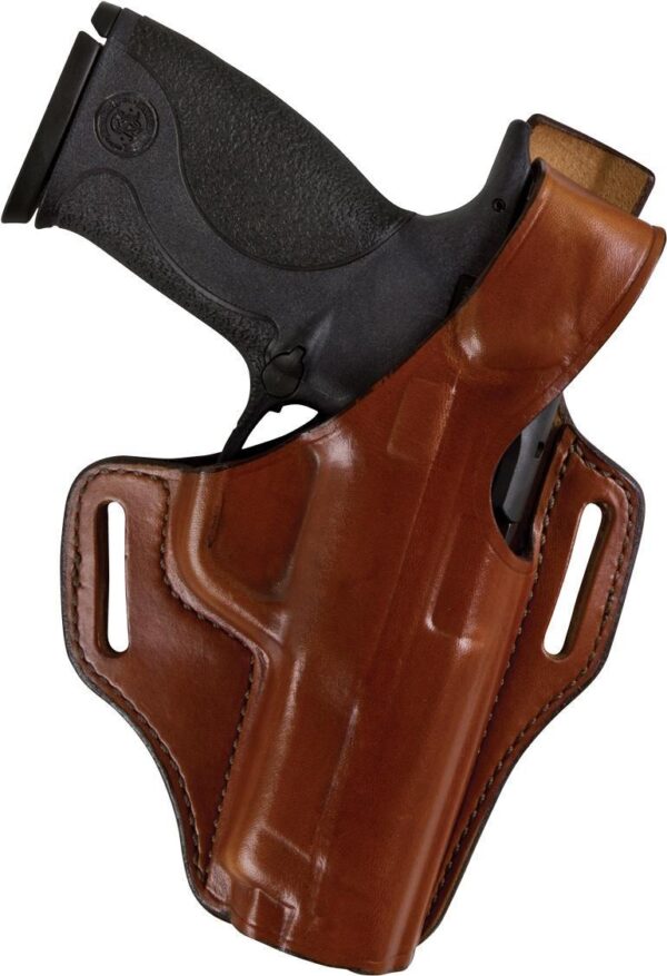 Bianchi Model 56 Serpent Thumb snap for Glock 19 23 32 Right Hand Plain Tan - Precision Shot Firearms