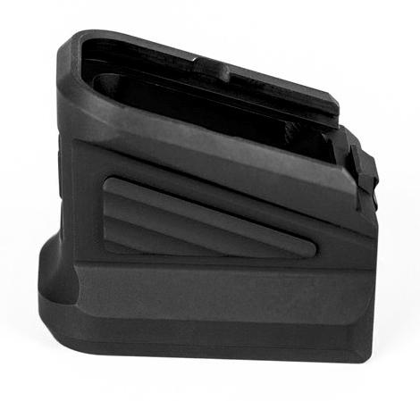 Zev Technologies Glock 17 22 24 34 35 9mm & .40 S&W Magazine Aluminum Basepad EXT - Black - Precision Shot Firearms