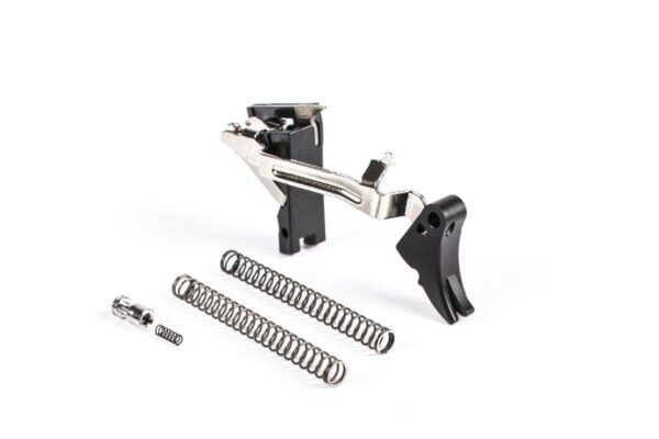 ZEV Technologies Fulcrum Adjustable Trigger Drop-In Kit for 1st-3rd Gen 9mm Glocks - Black/Red - Precision Shot Firearms