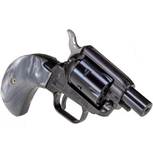 Heritage Barkeep Boot Gray Pearl Handgun 22 LR 6rd Magazine 1.68" Barrel Gray - Precision Shot Firearms