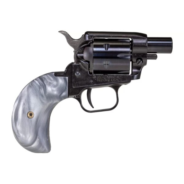 Heritage Barkeep Boot Gray Pearl Handgun 22 LR 6rd Magazine 1.68" Barrel Gray - Precision Shot Firearms