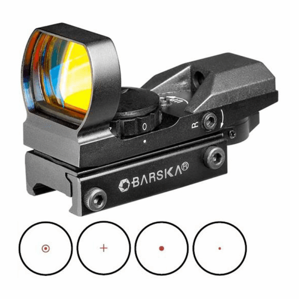 Barska Tactical Multi-Reticle Electro Sight with Multi-Rail Mount - Precision Shot Firearms