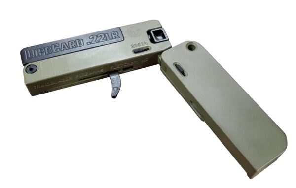 Trailblazer Firearms LifeCard .22 LR Single Action Handgun Bazooka Green - Precision Shot Firearms
