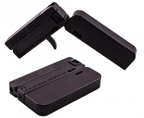 Trailblazer Firearms LifeCard Handgun .22LR Single Action 2 1/2" Barrel Black - Precision Shot Firearms