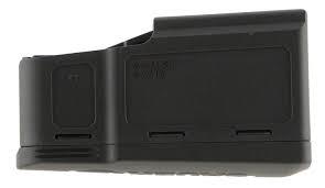 Sauer S10502 5rd Magazine for 100/101/M18 Calibers 6.5x55 Swedish/8x57 IS Polymer Black Finish - Precision Shot Firearms