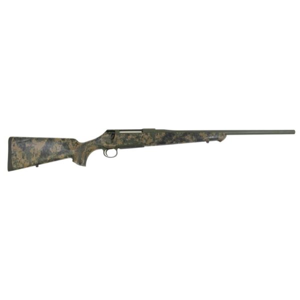 Sauer 100 Cherokee Rifle 6.5 PRC 4rd Magazine 24" Barrel "Tundra Green" Cerakote Digi Woodland Camo Stock - Precision Shot Firearms