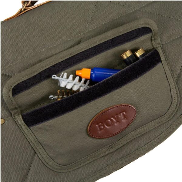 Boyt Signature Series Waxed Canvas Takedown Case Shotgun Case 34" Khaki - Precision Shot Firearms