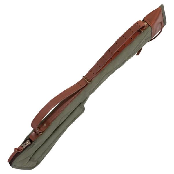 Boyt Signature Series Waxed Canvas Takedown Case Shotgun Case 34" OD Green - Precision Shot Firearms