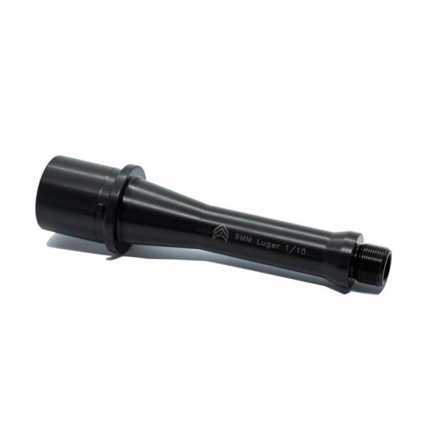 Angstadt Arms AR-15 Threaded Barrel 9mm Luger 4.5" 1/2x28 BlaCK - Precision Shot Firearms