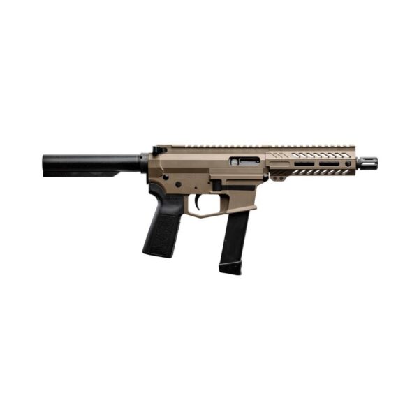 Angstadt Arms UDP-9 Handgun 9mm Luger 17rd Magazine 6" 1/2x28 Threaded Barrel FDE - Precision Shot Firearms
