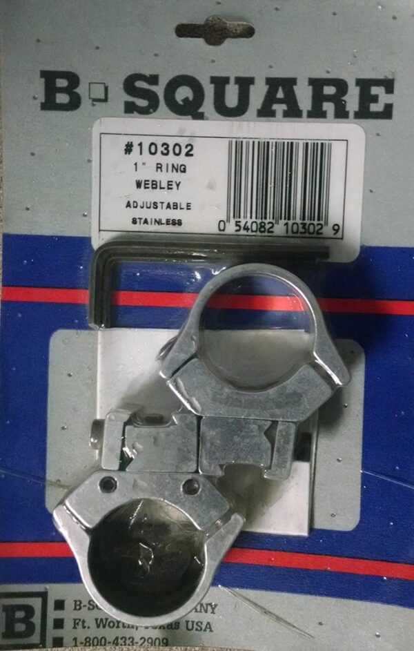 1 X VARI-CLAMP S/S ADJ. RINGS - Precision Shot Firearms