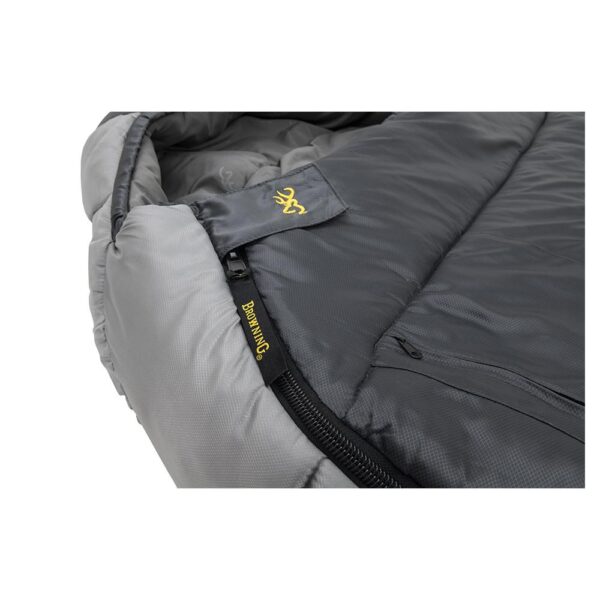 Browning Camping McKinley 0 Degree Sleeping Bag 36x90" Grey - Precision Shot Firearms