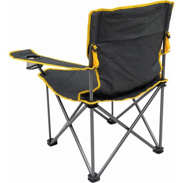 Alps Mountaineering King Kong Camp Chair Black/Gold with Cooler - Precision Shot Firearms