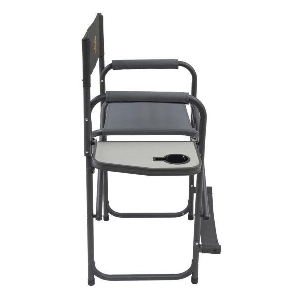 Alps Browning Directors Chair XT Plus Camping Chair Charcoal/Grey - Precision Shot Firearms