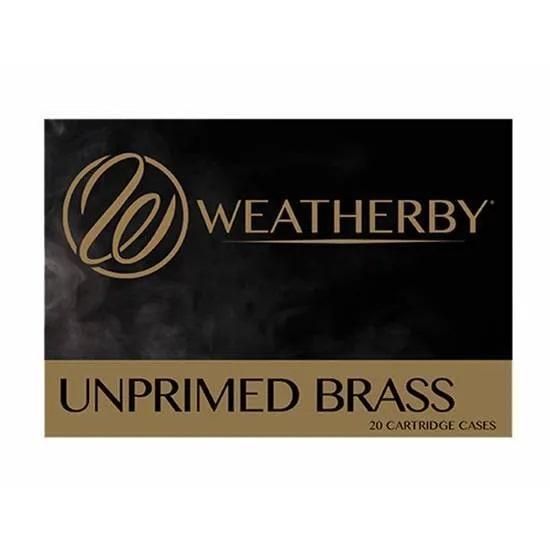 Weatherby Unprimed Brass 6.5 WBY RPM 20/ct - Precision Shot Firearms