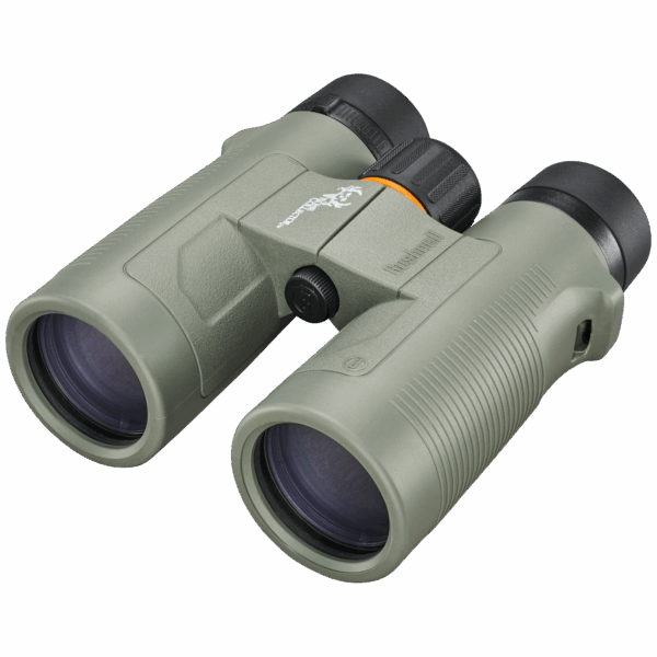 Bushnell 10x42 Bone Collector Binocular Roof with Harness Box Green - Precision Shot Firearms