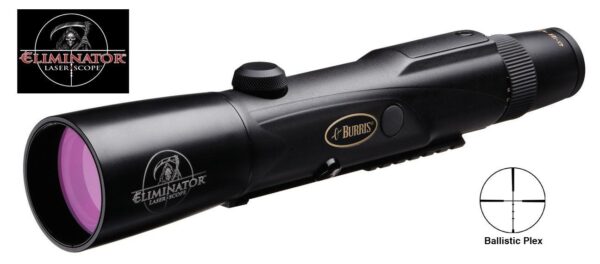 REFURBISHED Burris 4-12x42mm Eliminator Laser Scope Ballistic Plex Reticle Matte - Precision Shot Firearms