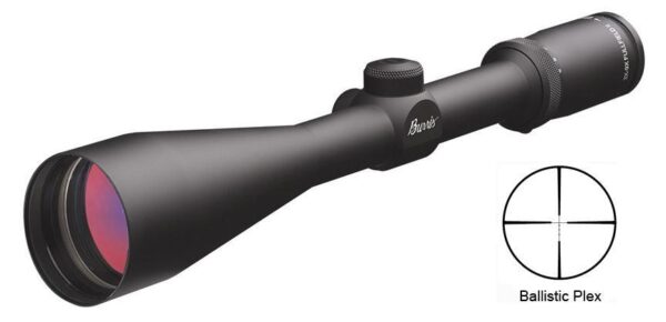 BLEMISHED Burris Fullfield II Rifle Scope - 3-9x50mm 30-11' 3.1-3.8" Ballistic Plex Reticle Matte - Precision Shot Firearms