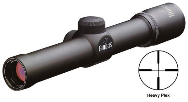 Burris Scout Rifle Scope - 2.75x20mm Heavy Plex Reticle 15 ft FOV 8.5-14" ER Matte - Precision Shot Firearms