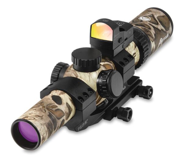 Burris MTAC Rifle Scope Combo FastFire III & PEPR Mount - 1-4x-24mm illuminated Ballistic AR Reticle Prym 1 Sandstorm - Precision Shot Firearms
