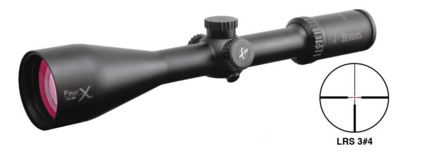 REFURBISHED Burris FourX Rifle Scope - 3-12x56mm Illuminated Mil-Dot Reticle Matte - Precision Shot Firearms