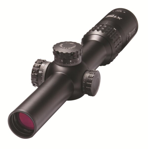 BLEMISHED Burris XTR II Rifle Scope - 1-5x24mm Illum. XTR II Ballistic 5.56 G3 Reticle Low Mil Knobs Matte - Precision Shot Firearms