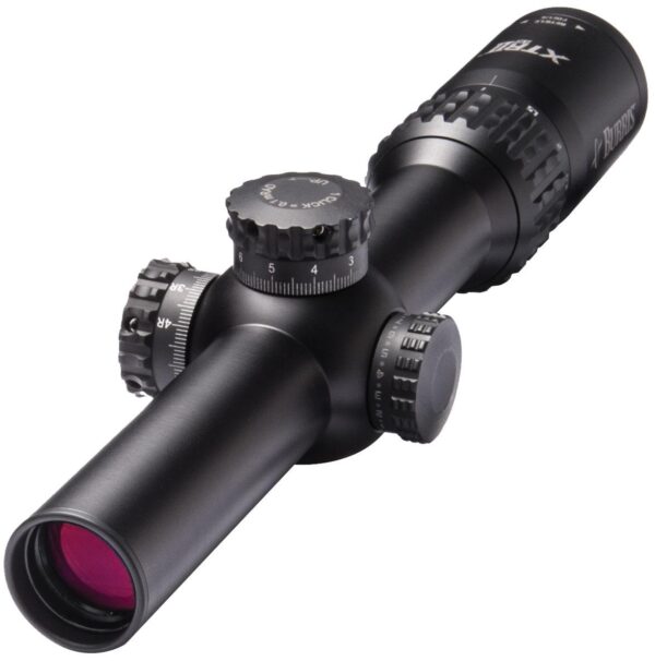 REFURBISHED Burris XTR II Rifle Scope - 1-5x24mm Illum. XTR II Ballistic CQ Mil Reticle Low Mil Knobs Matte - Precision Shot Firearms