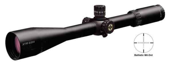 BLEMISHED Burris 6-24x50 XTR Xtreme Tactical Rifle Scope Ballistic 14X Mil-Dot Reticle Matte - Precision Shot Firearms