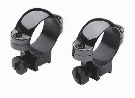 Burris Deluxe Solid Steel .22 Rings 1" Medium 0.80 Actual Height - Matte - Precision Shot Firearms