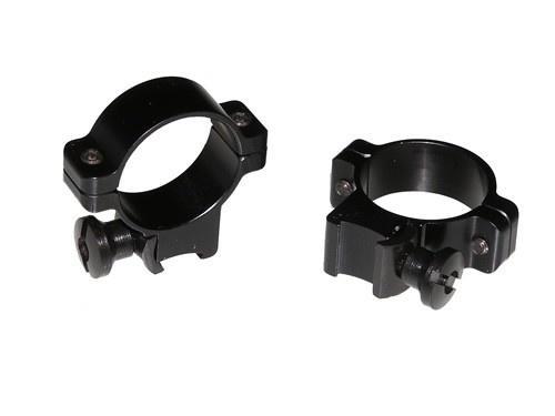 Burris Deluxe Aluminum .22 Rings 1" Medium 0.80 in Actual Height - Gloss - Precision Shot Firearms