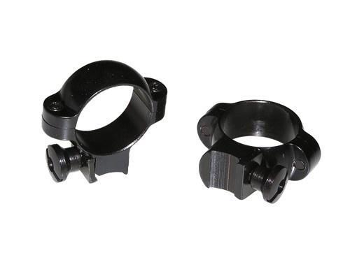 Burris Deluxe Solid Steel .22 Rings 1" Medium 0.80" Actual Height - Gloss - Precision Shot Firearms