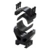 DEMO Burris Steel XTR Signature Scope Ring Set with Pos-Align Offset Inserts 30mm .1.00" Height Matte - Precision Shot Firearms
