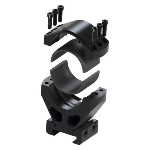 DEMO Burris Steel XTR Signature Scope Ring Set with Pos-Align Offset Inserts 30mm .1.00" Height Matte - Precision Shot Firearms