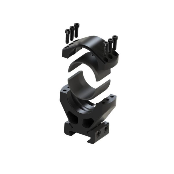 Burris Aluminum XTR Signature Scope Ring Set / Pos-Align Offset Inserts 1" Extra High - Matte - Precision Shot Firearms