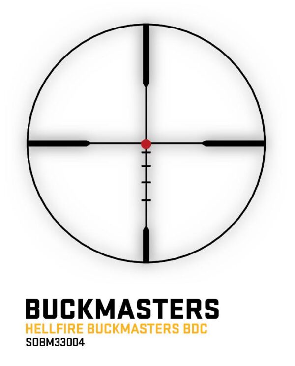 Sig Sauer Buckmasters Rifle Scope 3-9x40 1'' Maintube Illum Hellfire BDC - Precision Shot Firearms