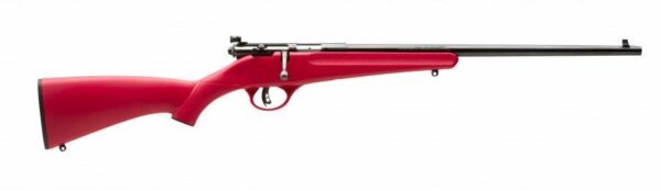 Savage Rascal Single Shot Rifle .22LR 1rd Capacity 16.125" Barrel Red Stock - Precision Shot Firearms