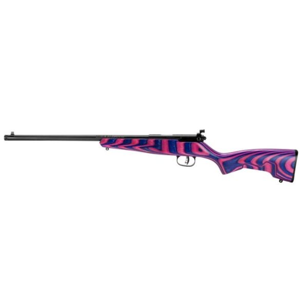 Savage Arms Rascal Minimalist Rifle 22 LR Single Shot 16.13" Barrel Pink/Purple - Precision Shot Firearms