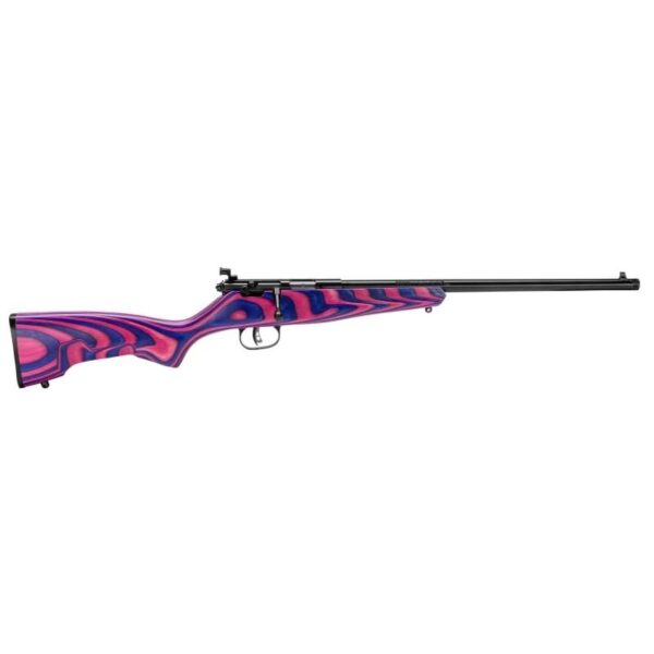 Savage Arms Rascal Minimalist Rifle 22 LR Single Shot 16.13" Barrel Pink/Purple - Precision Shot Firearms