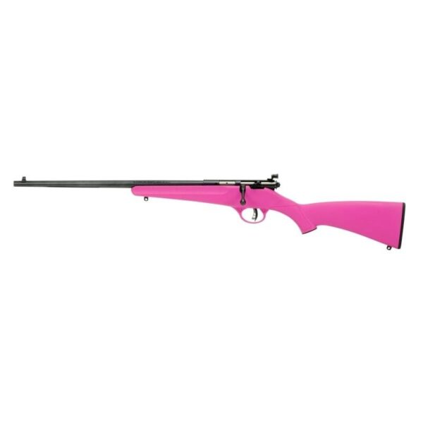 Savage Arms Rascal Left Hand Rifle 22LR Single Shot 16.13" Barrel Pink - Precision Shot Firearms