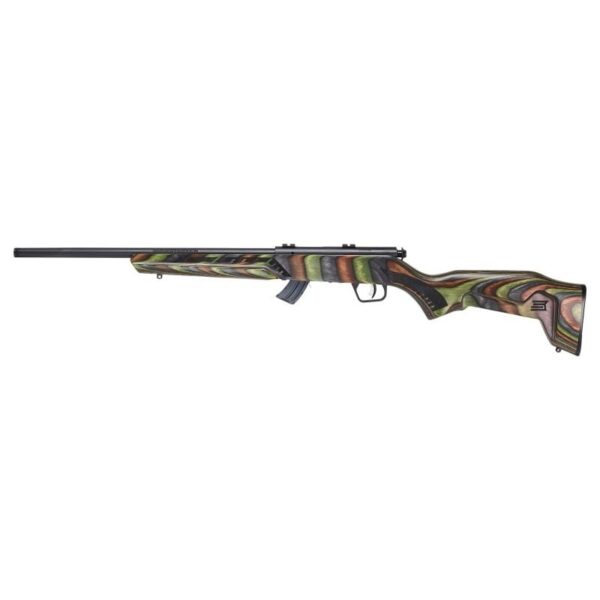 Savage Arms Mark II Minimalist Rifle 22 LR 10/rd 18" Barrel Green Wood - Precision Shot Firearms