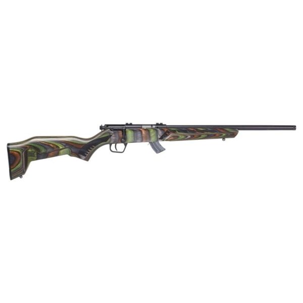 Savage Arms Mark II Minimalist Rifle 22 LR 10/rd 18" Barrel Green Wood - Precision Shot Firearms